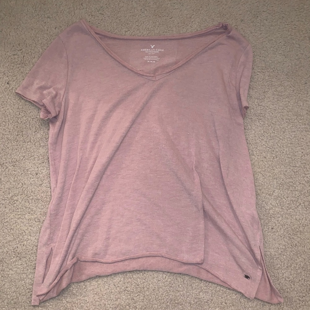 Pink American eagle short sleeve